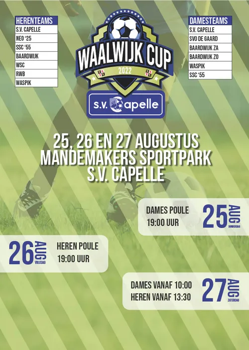 waalwijk cup flyer