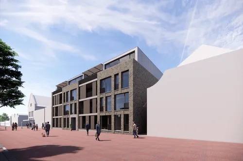 Impressie wooncomplex Karakter Waalwijk&nbsp;