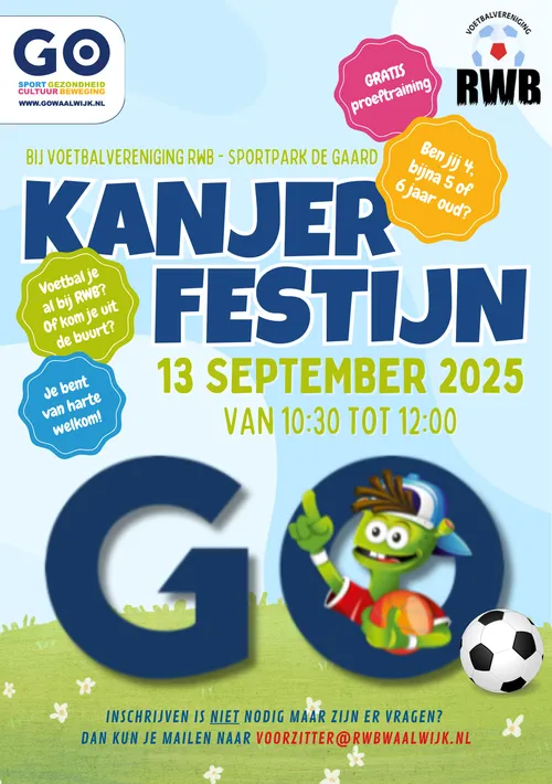 GO Waalwijk flyer 2025