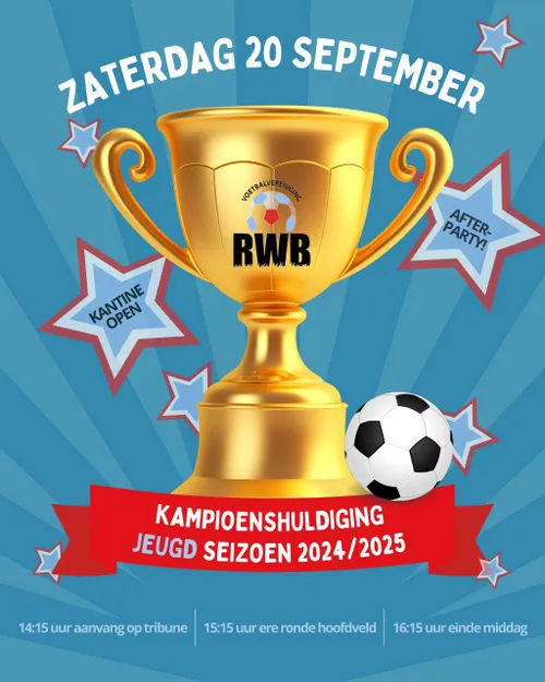 Kampioenen huldiging