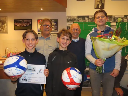 Man of the Match en Pupillen vande week SV Meerkerk