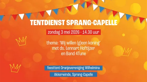 tentdienst Sprang-Capelle 2026