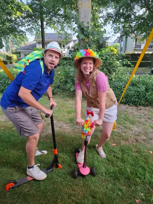 Het vrolijke duo Henky en Marry
