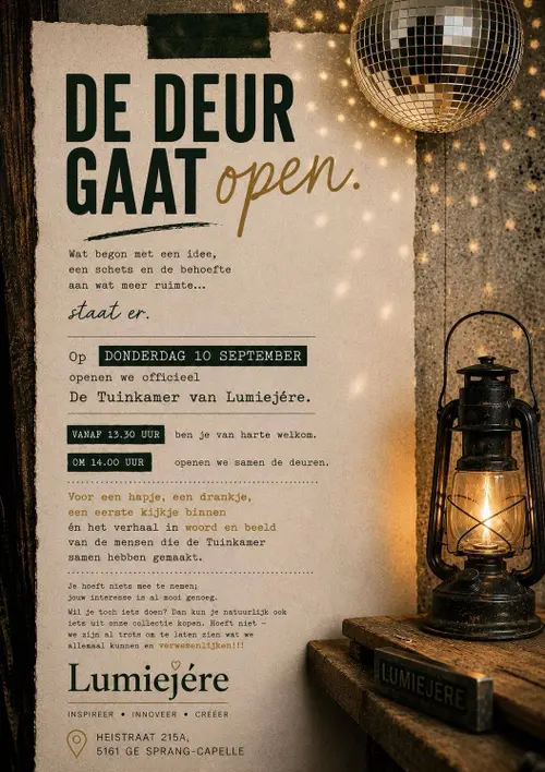 uitnodiging tuinkamer