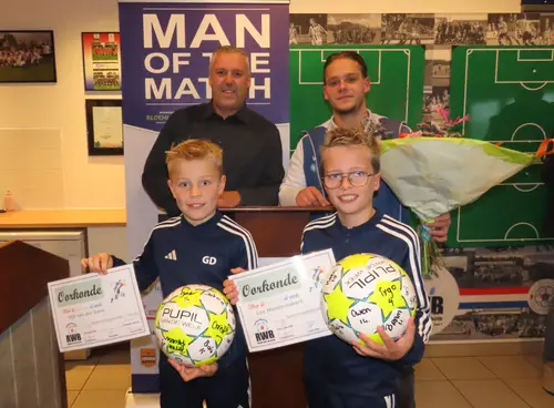 Man of the Match en Pupillen van de week SCG-18