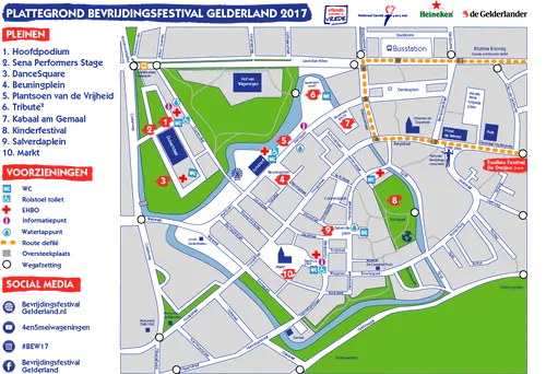bevrijdingsfestival plattegrond
