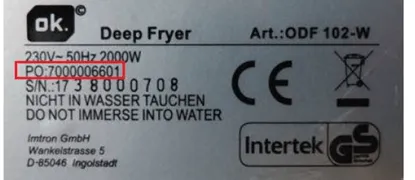 mediamarkt veiligheidswaarschuwing friteuse code