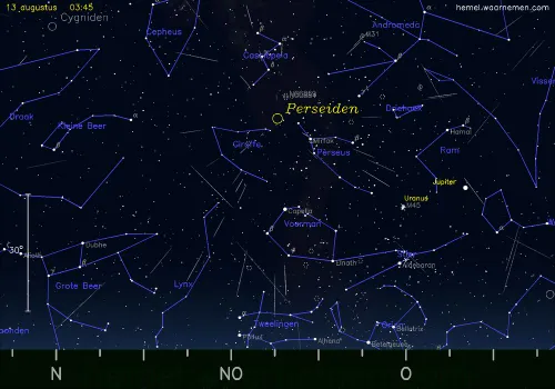 perseidenhemel waarnemencom kaart 20230813 0345a