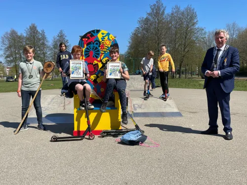 uitreiking jeugdlintjes 2021