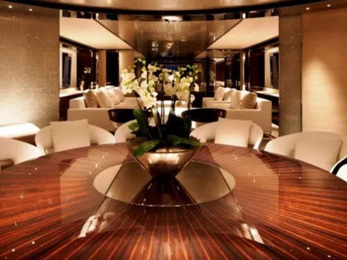 in total the space includes over 60000 square feet of blast proof living areas and an additional 13382 square feet of above ground offices apartments warehouse buildings and a personal train depot that only members can access