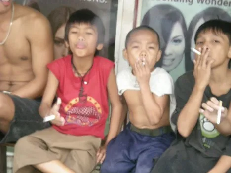 indonesia kids smoking