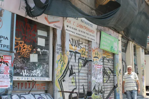 some places are shuttered and look as if they have been closed for quite a long time