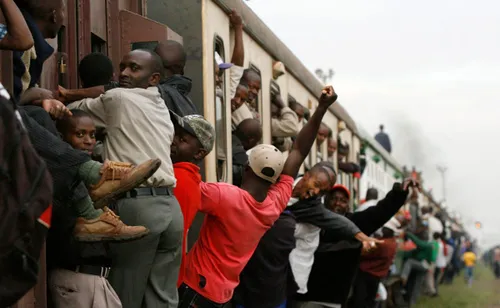 train travel got less pleasant in kenya during a january 2010 strike by minibus drivers