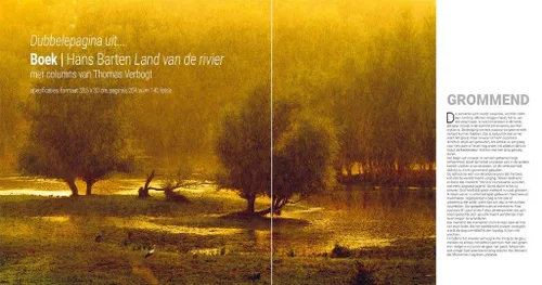 pagina uit het boek hans barten land van de rivier 2021