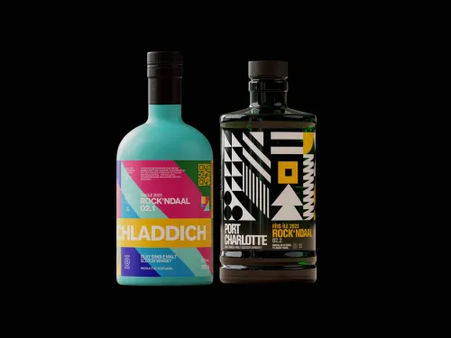 De Bruichladdich Feis Ile Rock 'NDaal bottelingen