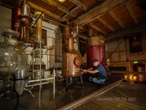 De stokerij in Arcen - Beeld: Harry Heuts (via Graanbranderij De IJsvogel)
