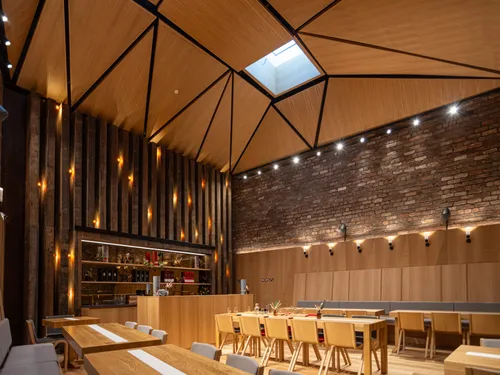 rosebank whisky distillery inside tasting room