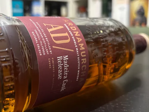 Ardnamurchan madeira cask 2025 Label zoomin