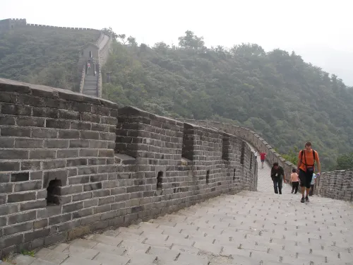 A long, demanding hike along the Wall