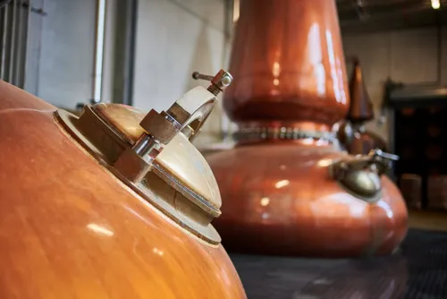 Zuidam Distillers Millstone stills in the distillery