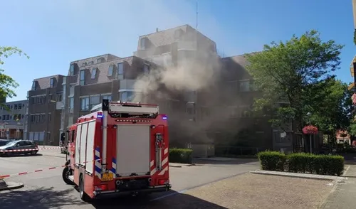brand stroomhuisje europaplein
