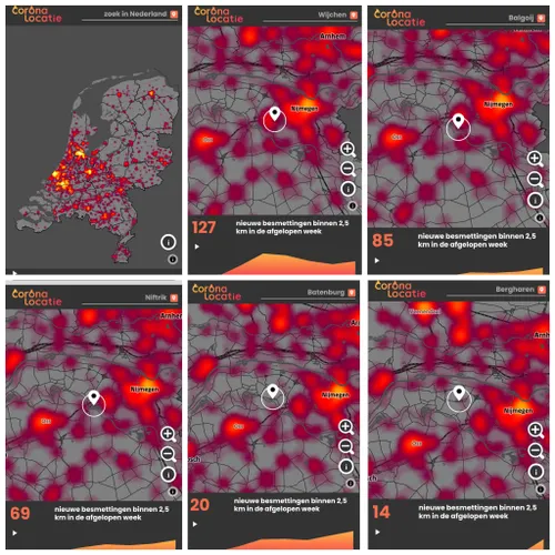 collage coronalocatie
