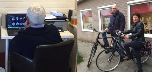 computeren en fietsen bijons