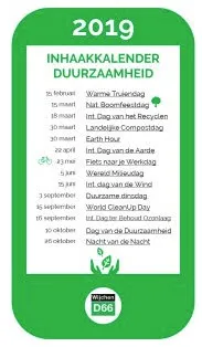 duurzaamheidskalender d66 wijchen