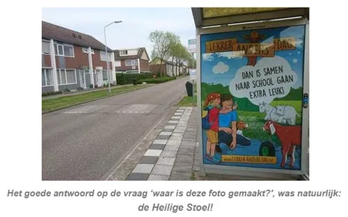 heilige stoel lekker anders