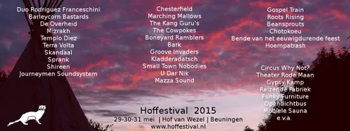 hoffestival 2015 aankondiging
