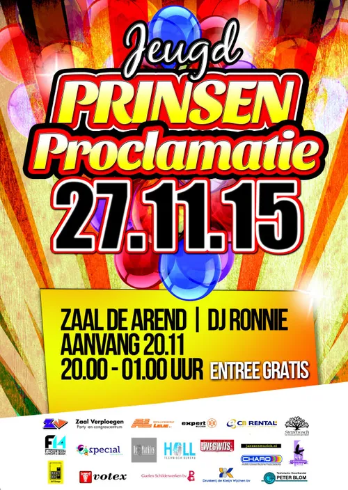 jeugdprins proclematie