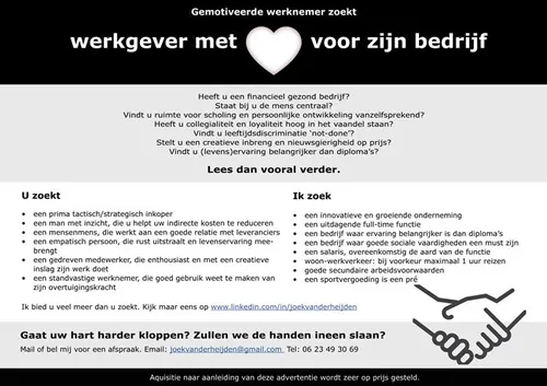 joek van der heijden cv