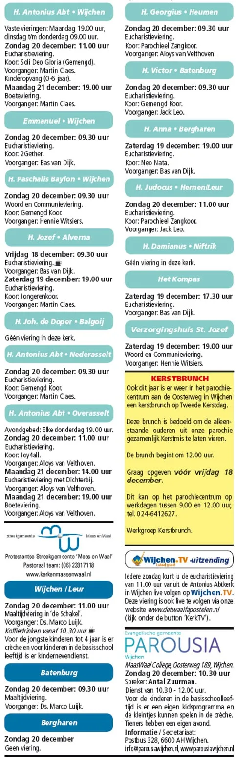 kerberichten wijchen 161215