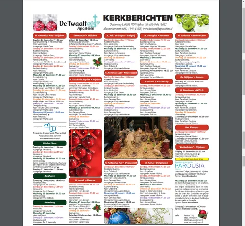 kerkberichten gemeente wijchen 201217