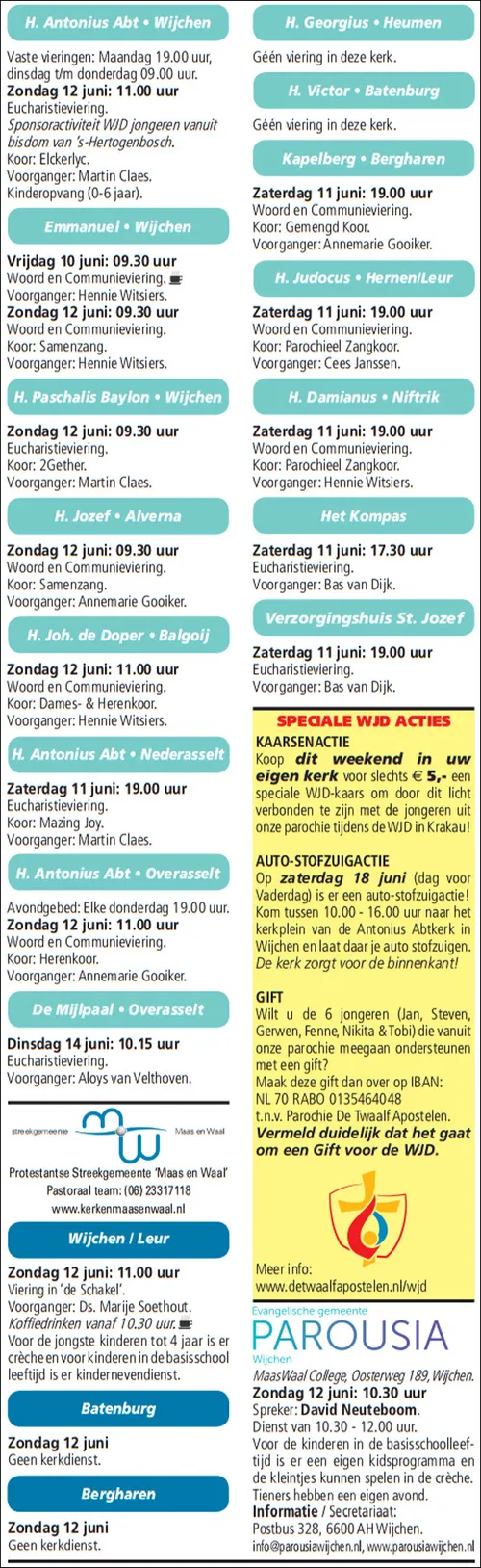 kerkberichten wijchen 080616