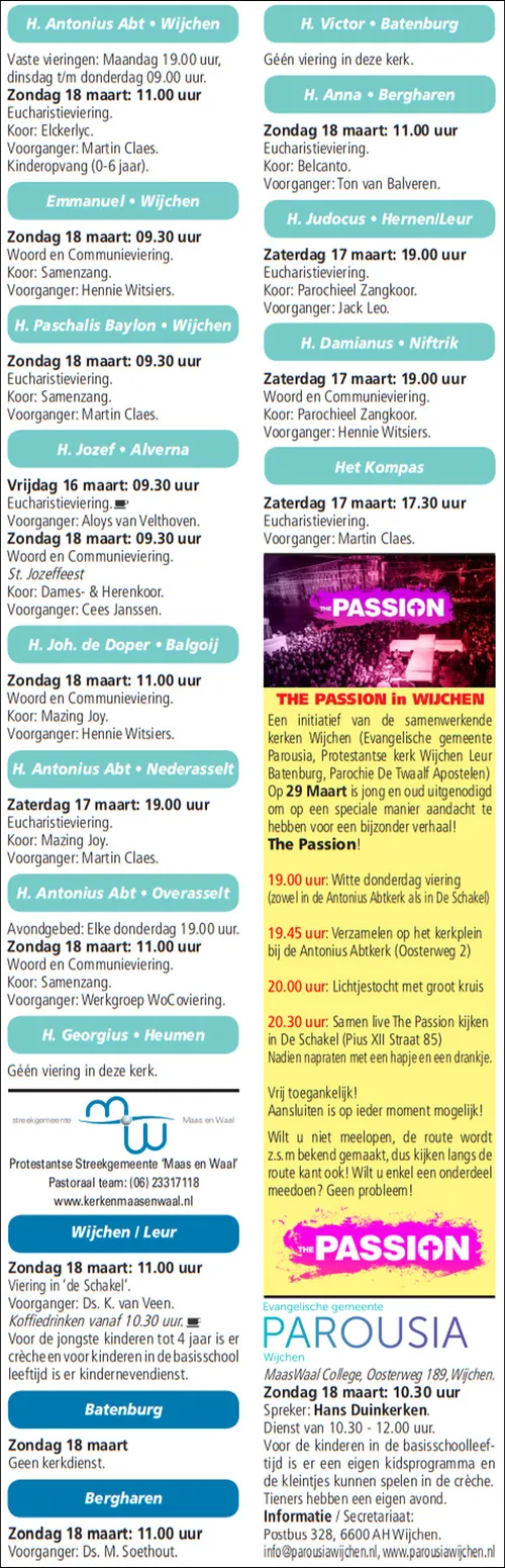 kerkberichten wijchen 140318