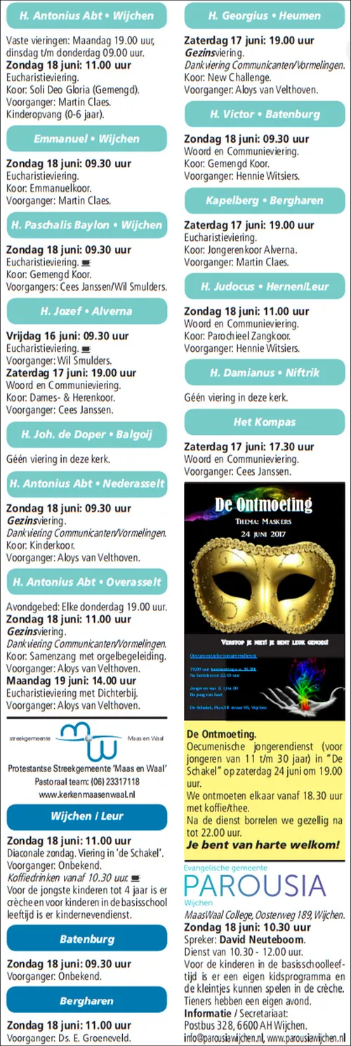 kerkberichten wijchen 140617