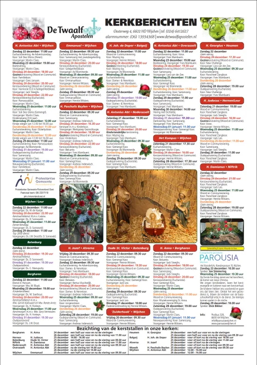 kerkberichten wijchen 181219 01