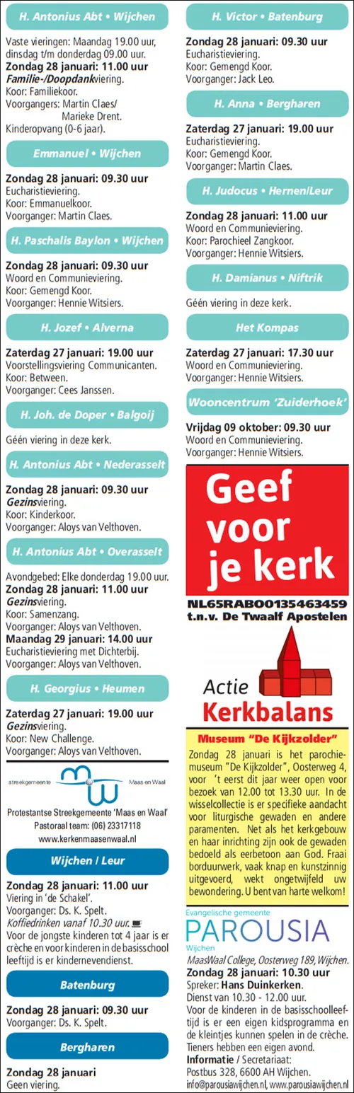 kerkberichten wijchen 240118