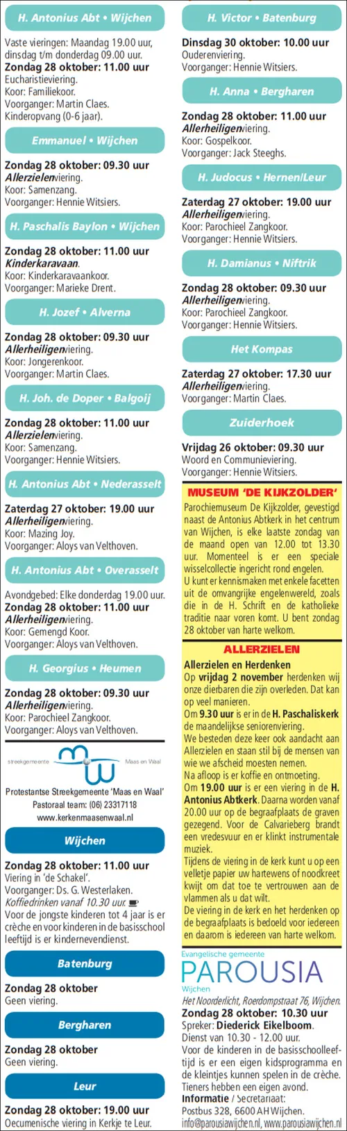 kerkberichten wijchen 241018