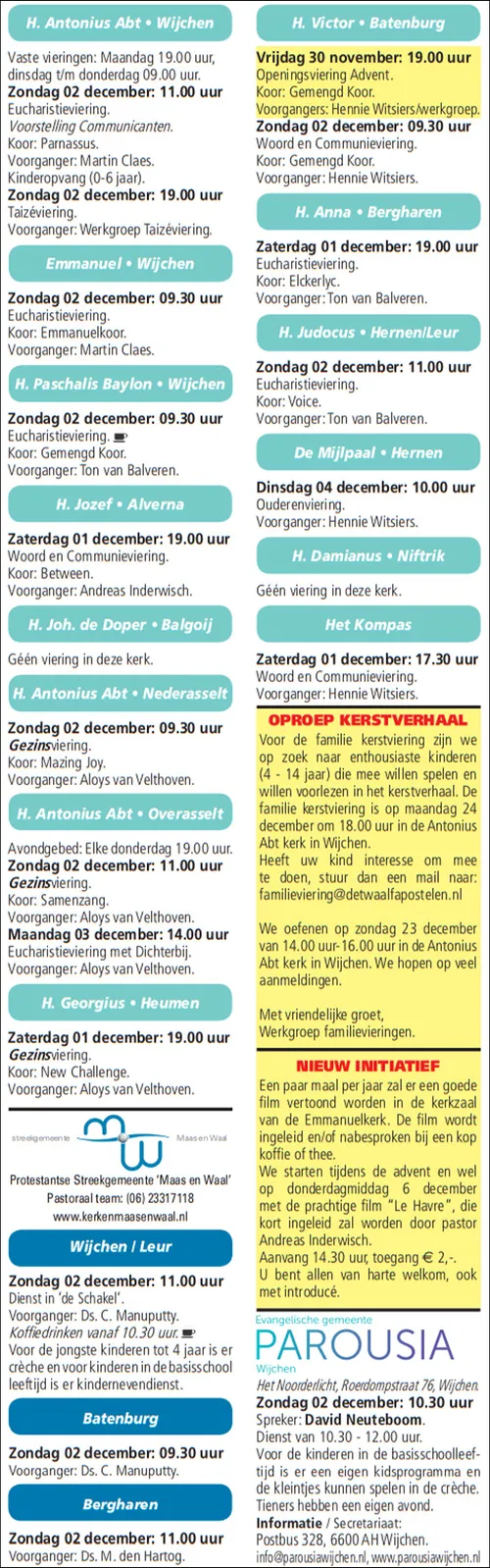 kerkerichten wijchen 281118