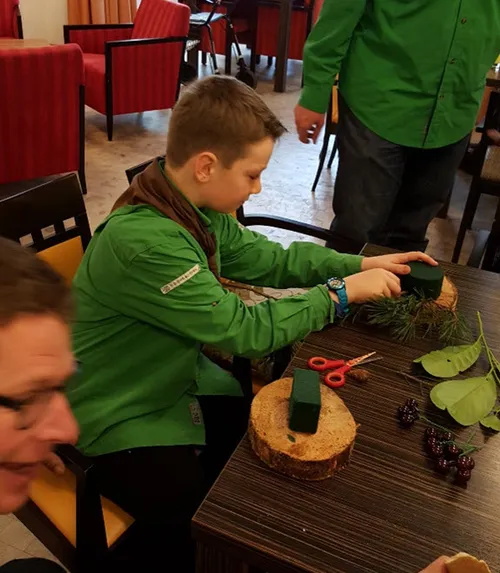 kerststukjes scouiting alverna 01