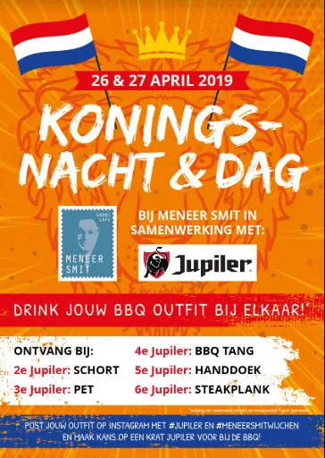 koningsnacht en dag koningsdag