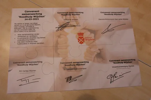 ondertekening convenant noodhulp wijchen 2