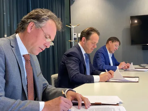 ondertekening huurlingsedam