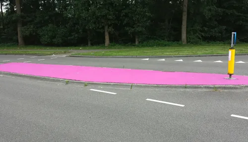 roze vluchtheuvel