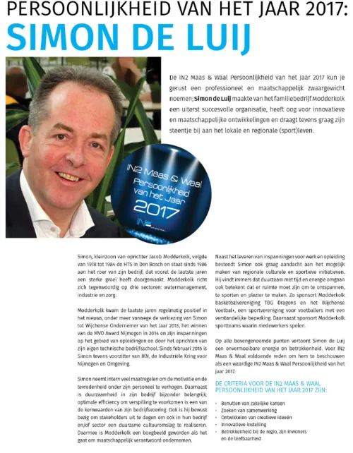 simon de luij persoonlijkheid 2017