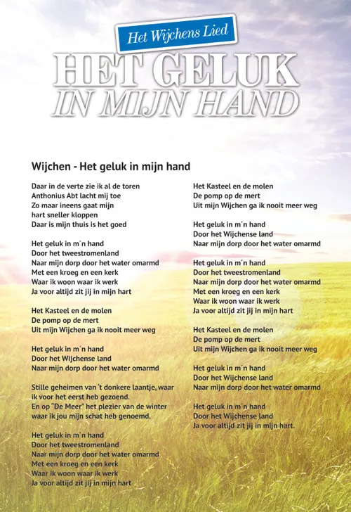 tekst wijchens lied