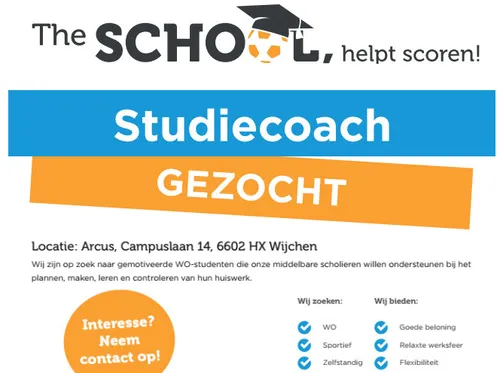 the school wijchen studiecoach