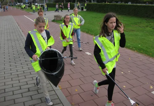 zwerfafvalproject maaswaal college 06